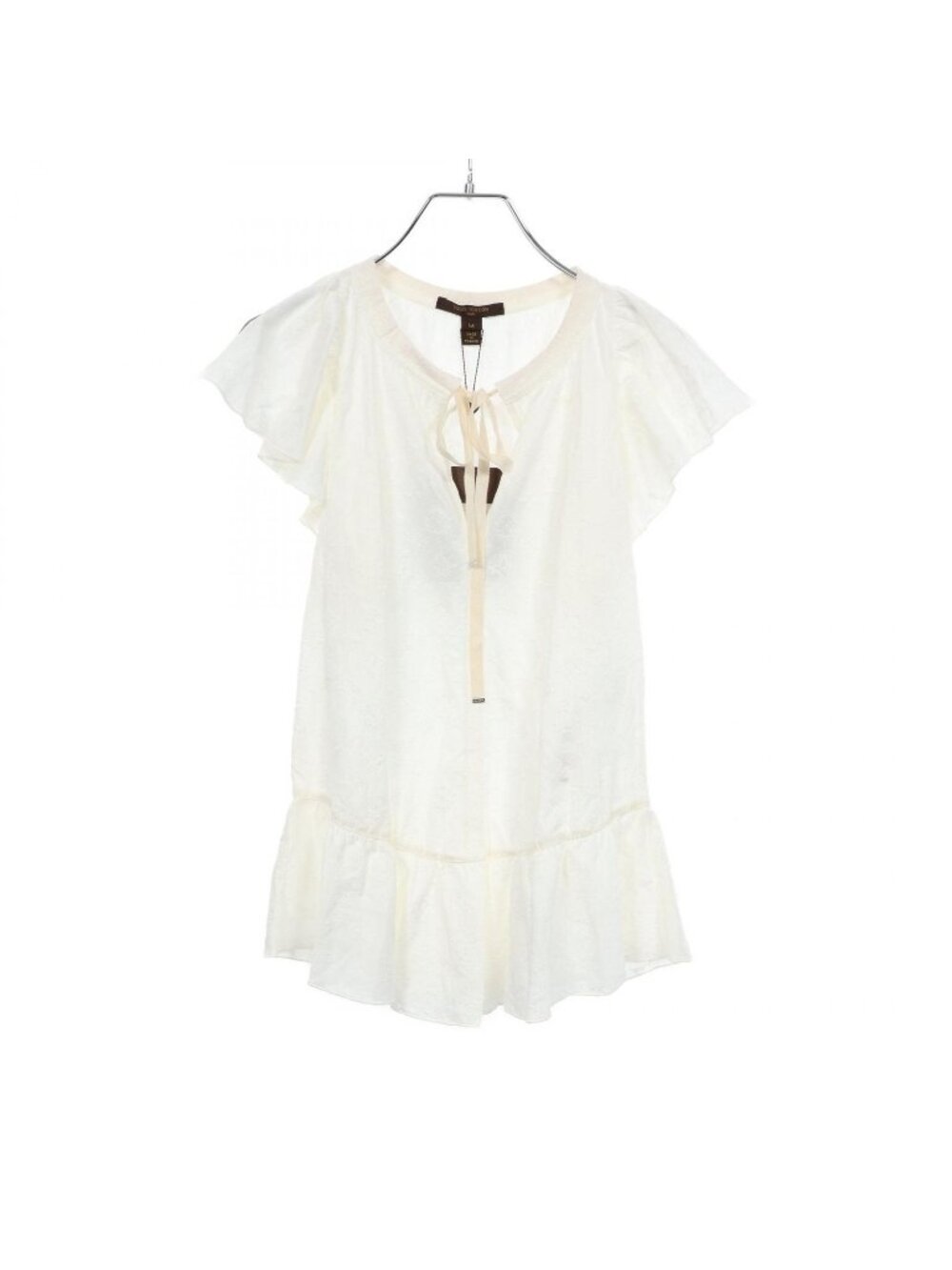 Louis Vuitton Blouse Ribbon Cotton